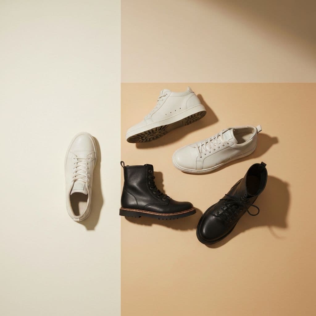 Premium footwear collection